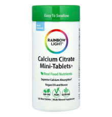 Цитрат кальцію (Calcium Citrate), Rainbow Light, 120 міні таблеток