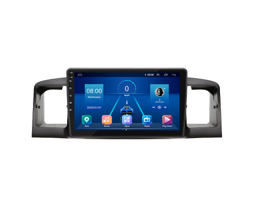 Штатная магнитола Lesko для BYD F3 II 2012-2018 экран 9" 4/64Gb 4G Wi-Fi GPS Top