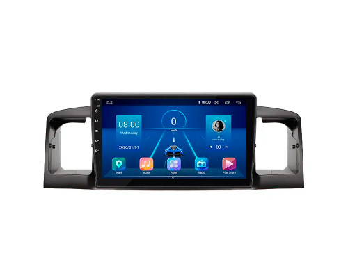 Штатная магнитола Lesko для BYD F3 II 2012-2018 экран 9" 6/128Gb 4G Wi-Fi GPS Top