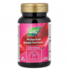 Здоров'я грудей, Protective Breast Formula, Nature's Way, 60 таблеток