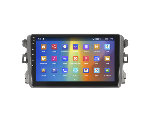 Штатная магнитола Lesko для BYD G3  2009-2014 экран 9" 4/64Gb CarPlay 4G Wi-Fi GPS Prime