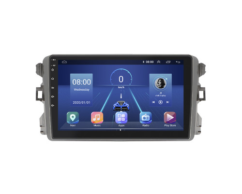 Штатная магнитола Lesko для BYD G3  2009-2014 экран 9" 2/32Gb 4G Wi-Fi GPS Top