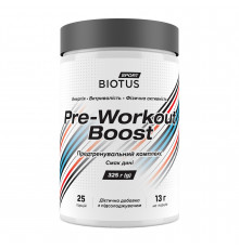 Передтренувальний комплекс, Pre-workout Boost, Biotus, смак дині, 350 г