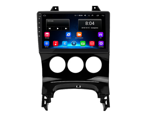 Штатная магнитола Lesko для Peugeot 3008 I 2009-2013 экран 9" 2/32Gb Wi-Fi GPS Base