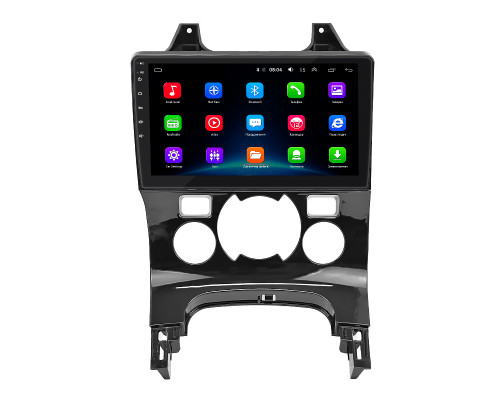 Штатная магнитола Lesko для Peugeot 3008 I Рестайлинг 2013-2016 экран 9" 2/32Gb Wi-Fi GPS Base