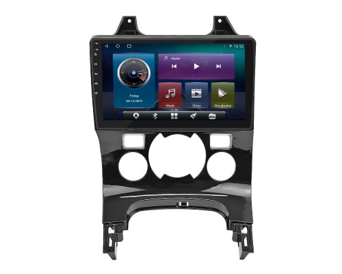 Штатная магнитола Lesko для Peugeot 3008 I Рестайлинг 2013-2016 экран 9" 4/64Gb 4G Wi-Fi GPS Top