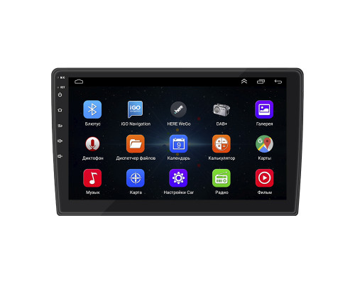 Штатная магнитола Lesko для Peugeot Partner II Рестайлинг 2012-2015 экран 9" 1/16Gb Wi-Fi GPS Base