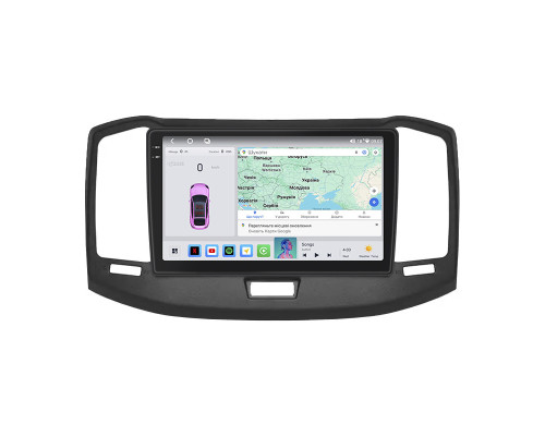 Штатная магнитола Lesko для Chery Bonus (A13)  2011-2014 экран 10" 4/64 QLED CarPlay 4G Wi-Fi GPS 360 Prime