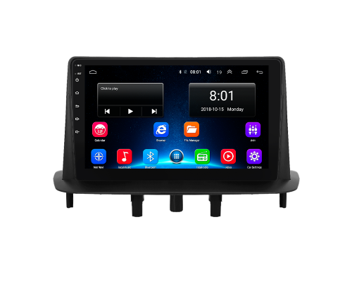 Штатная магнитола Lesko для Renault Fluence I 2009-2013 экран 9" 2/32Gb Wi-Fi GPS Base