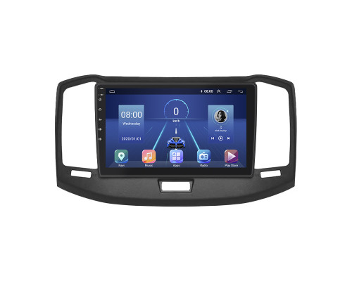 Штатная магнитола Lesko для Chery Bonus 3 (E3/A19)  2014-2017 экран 10" 2/32Gb 4G Wi-Fi GPS Top