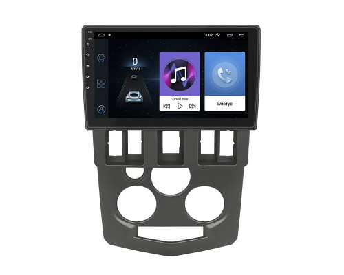 Штатная магнитола Lesko для Renault Logan I 2004-2009 экран 9" 1/16Gb Wi-Fi GPS Base