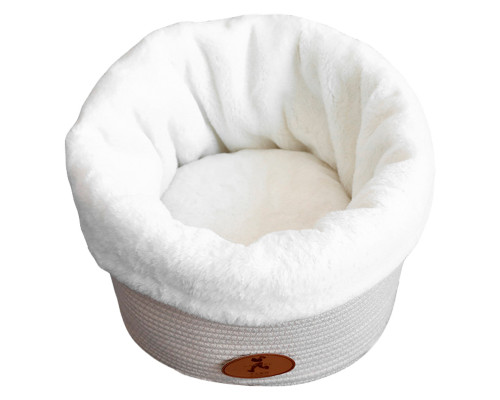 Лежак для домашних животных Hoopet 19X1303M 33*33*26 см Milk