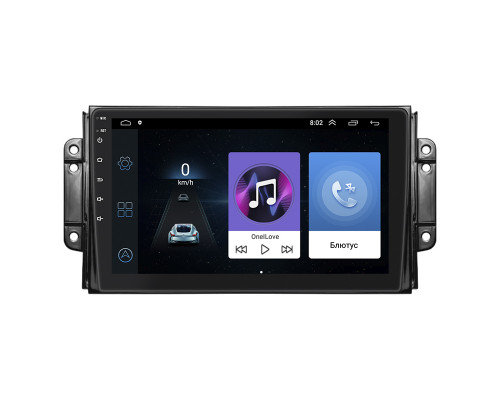 Штатная магнитола Lesko для Chery Tiggo 2 I 2016-2020 экран 9" 1/16Gb Wi-Fi GPS Base