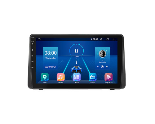 Штатная магнитола Lesko для Dodge Caravan V 2007-2020 экран 9" 2/32Gb 4G Wi-Fi GPS Top