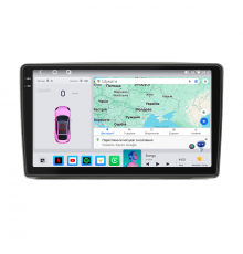 Штатная магнитола Lesko для Mazda Tribute I 2000-2004 экран 9" 4/64 QLED CarPlay 4G Wi-Fi GPS 360 Prime