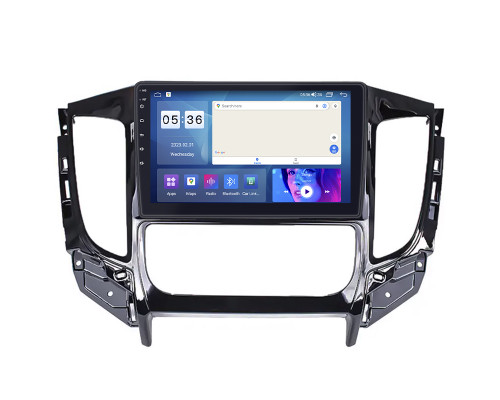 Штатная магнитола Lesko для Mitsubishi Pajero Sport III ver. 2 2015-2019 экран 9" 2/32Gb CarPlay 4G Wi-Fi GPS Prime