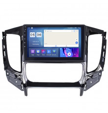 Штатная магнитола Lesko для Mitsubishi Pajero Sport III ver. 2 2015-2019 экран 9" 4/64Gb CarPlay 4G Wi-Fi GPS Prime