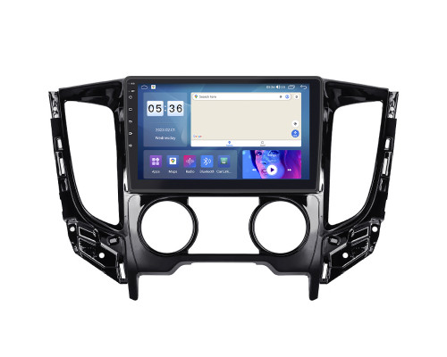 Штатная магнитола Lesko для Mitsubishi Pajero Sport III ver.1 2015-2019 экран 9" 4/64Gb CarPlay 4G Wi-Fi GPS Prime