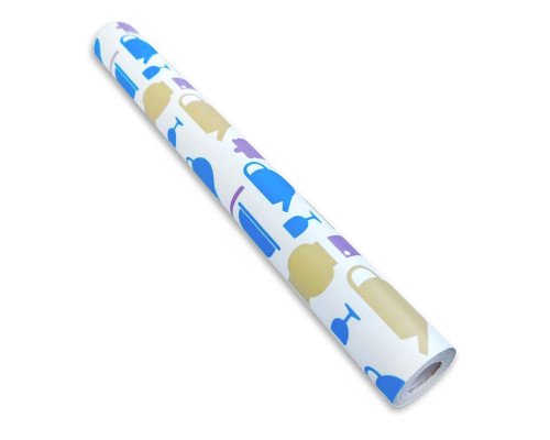 Самоклеющаяся пленка на бумажной основе 0,45х10м х 0,07мм Яркая кухня SW-00000795