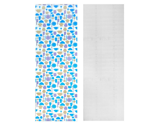 Самоклеющаяся пленка на бумажной основе 0,45х10м х 0,07мм Яркая кухня SW-00000795