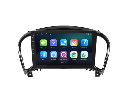 Штатная магнитола Lesko для Nissan Juke I Рестайлинг 2014-2019 экран 9" 4/32Gb 4G Wi-Fi GPS Top