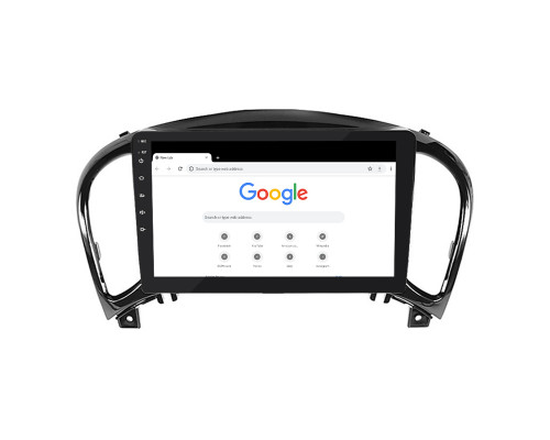 Штатная магнитола Lesko для Nissan Juke I Рестайлинг 2014-2019 экран 9" 4/32Gb 4G Wi-Fi GPS Top