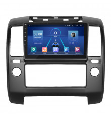 Штатная магнитола Lesko для Nissan Navara (Frontier) III (D40) 2004-2010 экран 9" 4/32Gb 4G Wi-Fi GPS Top