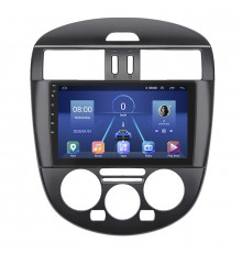 Штатная магнитола Lesko для Nissan Pulsar VI (C13) Manual AC 2014-2018 экран 9" 4/32Gb 4G Wi-Fi GPS Top