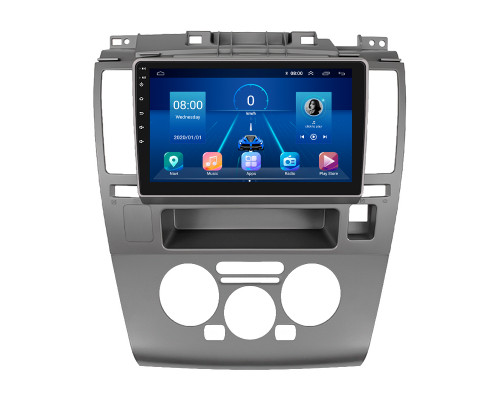 Штатная магнитола Lesko для Nissan Versa I 2006-2012 экран 9" 4/32Gb 4G Wi-Fi GPS Top