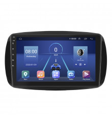 Штатная магнитола Lesko для Smart Fortwo III 2014-н.в. экран 9" 4/32Gb 4G Wi-Fi GPS Top