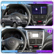 Штатная магнитола Lesko для Subaru Forester III Рестайлинг 2011-2013 экран 9" 4/32Gb 4G Wi-Fi GPS Top
