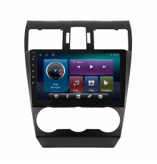 Штатная магнитола Lesko для Subaru Forester IV Рестайлинг 2015-2016 экран 9" 4/32Gb 4G Wi-Fi GPS Top