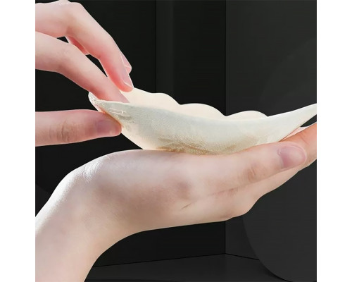 Бюстгальтер-невидимка Fly Bra G00D89 с эффектом Рush Up без бретелей кружевной лиф Бежевый A