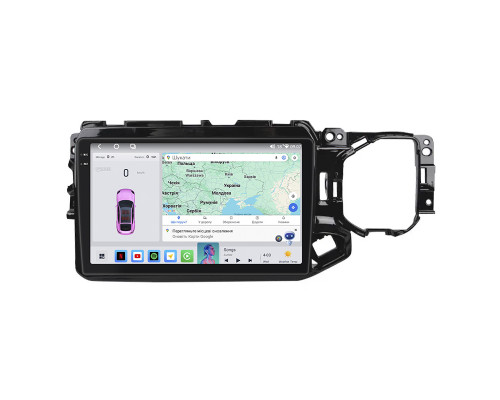 Штатная магнитола Lesko для Chery Tiggo 4/4x 5/5x I 2017-2018 экран 10" 4/64 QLED CarPlay 4G Wi-Fi GPS 360 Prime