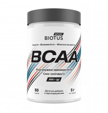 Амінокислоти BCAA, BCAA, Biotus, смак грейпфрута, 300 г