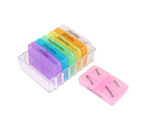 Таблетница органайзер для таблеток FY-8816 на 28 отделений