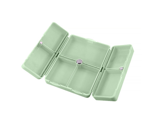 Таблетница органайзер для таблеток FY-8829 на 7 отделений Mint Green