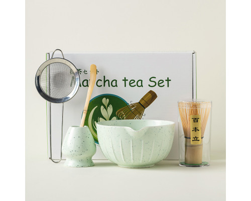 Набор Matcha 3125 для приготовления чая матча 7 предметов Mint Green