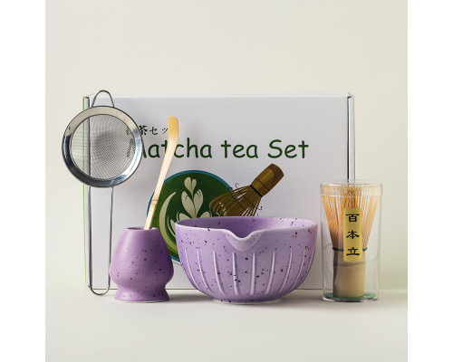 Набор Matcha 3125 для приготовления чая матча 7 предметов Purple