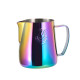 Питчер для молока JibbiJug молочник для вспенивания молока нержавеющая сталь градиент 600 мл Rainbow