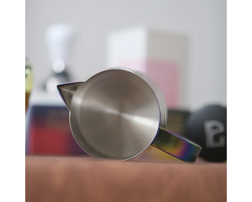 Питчер для молока JibbiJug молочник для вспенивания молока нержавеющая сталь градиент 600 мл Rainbow