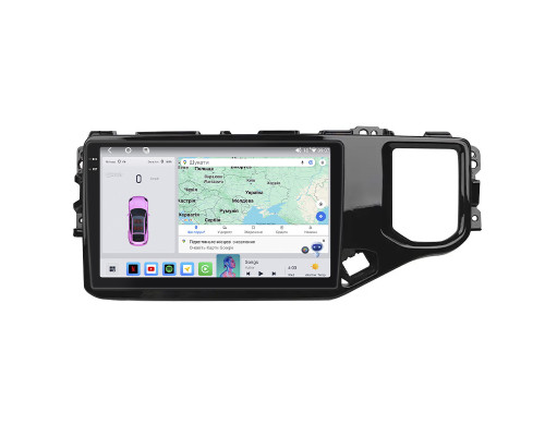 Штатная магнитола Lesko для Chery Tiggo 4/4x 5/5x II 2019-2020 экран 10" 4/64 QLED CarPlay 4G Wi-Fi GPS 360 Prime