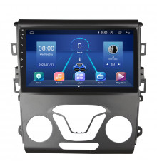 Штатная магнитола Lesko для Ford Fusion (North America) II Рестайлинг 2016-2020 экран 9" 4/32Gb 4G Wi-Fi GPS Top