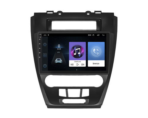 Штатная магнитола Lesko для Ford Fusion I Рестайлинг 2009-2012 экран 10" 1/16Gb Wi-Fi GPS Base