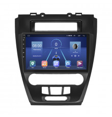 Штатная магнитола Lesko для Ford Fusion I Рестайлинг 2009-2012 экран 10" 6/128Gb 4G Wi-Fi GPS Top