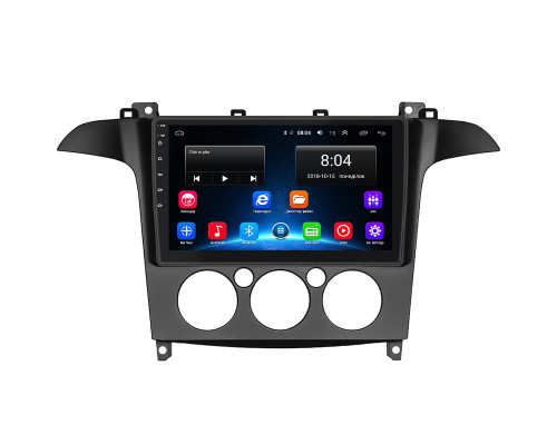 Штатная магнитола Lesko для Ford Galaxy II Рестайлинг ver 2 2010-2015 экран 9" 2/32Gb Wi-Fi GPS Base