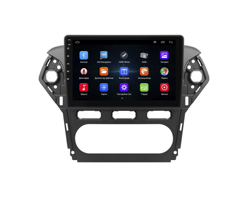 Штатная магнитола Lesko для Ford Mondeo IV Рестайлинг 2010-2014 экран 10" 1/16Gb Wi-Fi GPS Base