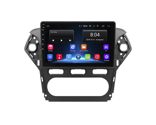 Штатная магнитола Lesko для Ford Mondeo IV Рестайлинг 2010-2014 экран 10" 2/32Gb Wi-Fi GPS Base