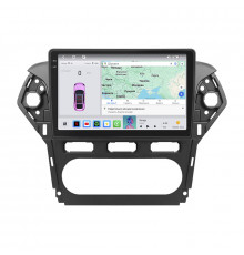 Штатная магнитола Lesko для Ford Mondeo IV Рестайлинг 2010-2014 экран 10" 4/64 QLED CarPlay 4G Wi-Fi GPS 360 Prime