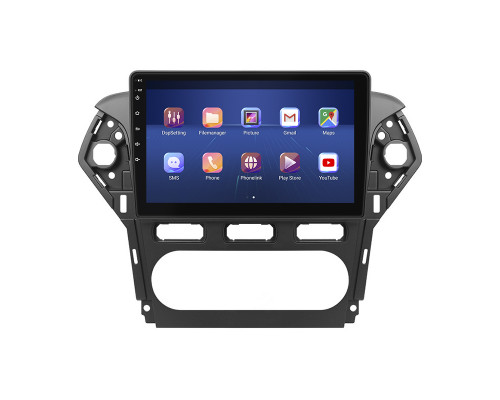 Штатная магнитола Lesko для Ford Mondeo IV Рестайлинг 2010-2014 экран 10" 4/32Gb 4G Wi-Fi GPS Top